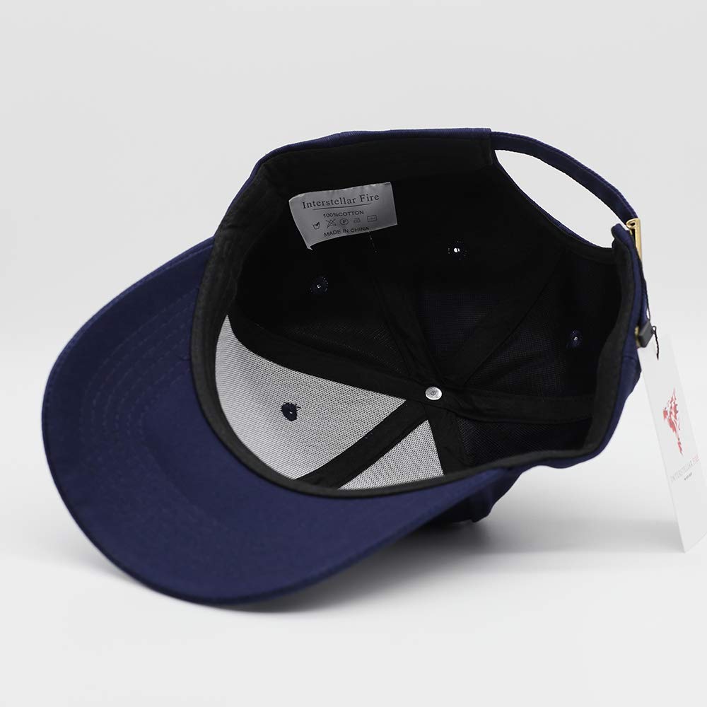 Interstellar Fire Baseball Cap for Men Women - 100% Cotton