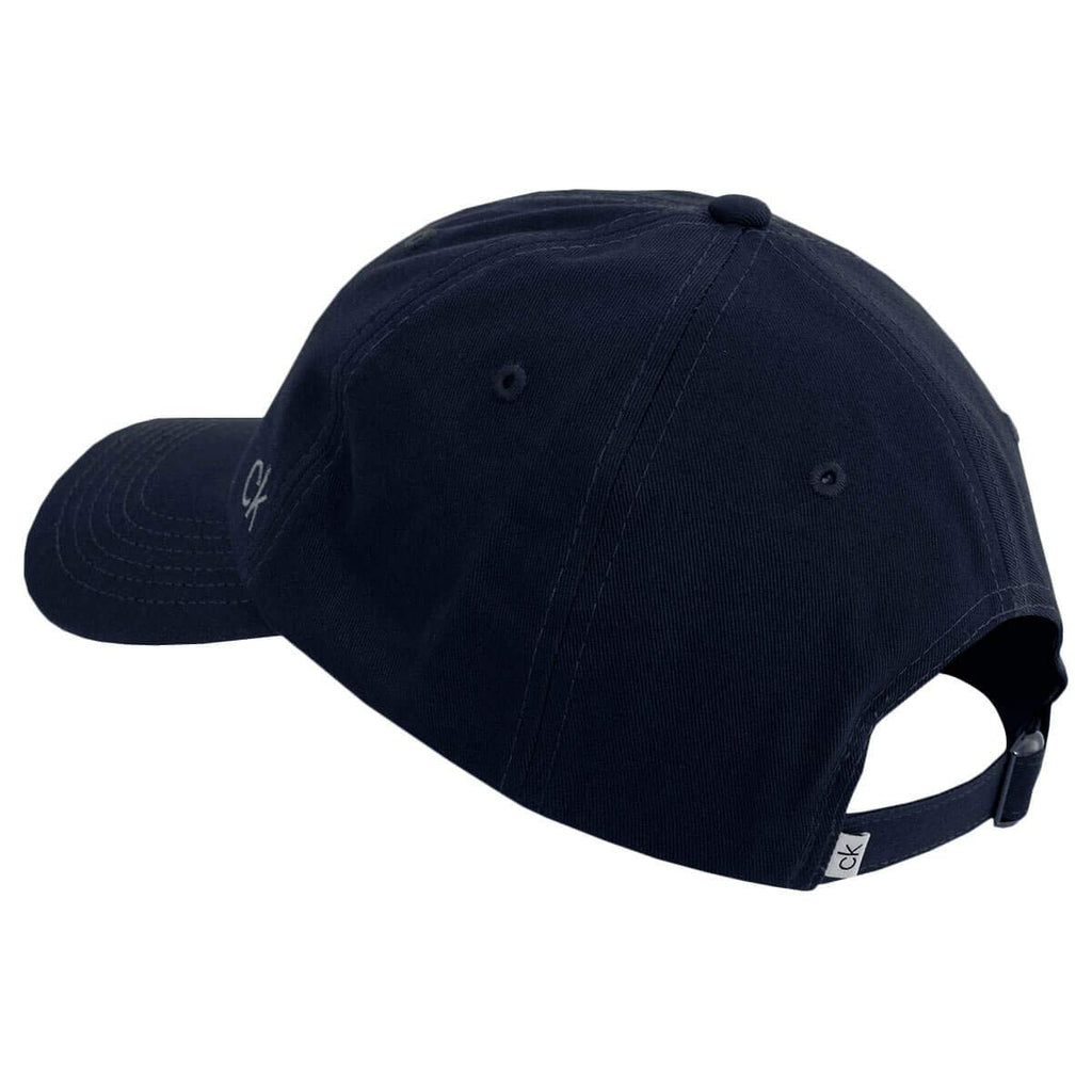 Calvin Klein Mens 2025 Classic Cotton Adjustable 6 Panel Baseball Cap