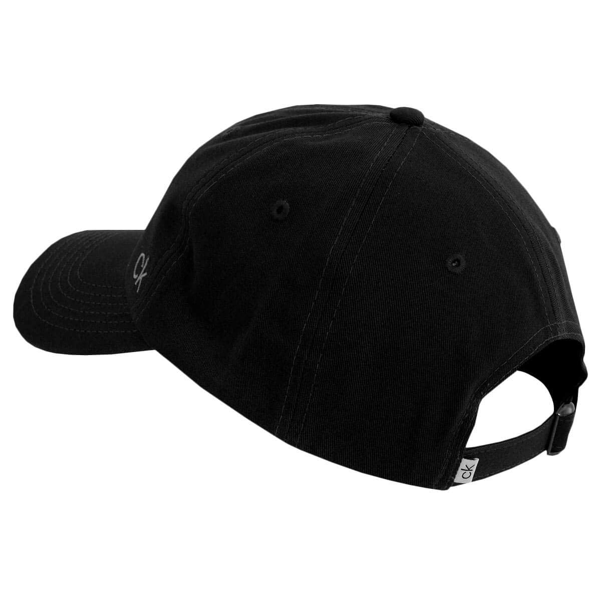 Calvin Klein Mens 2025 Classic Cotton Adjustable 6 Panel Baseball Cap