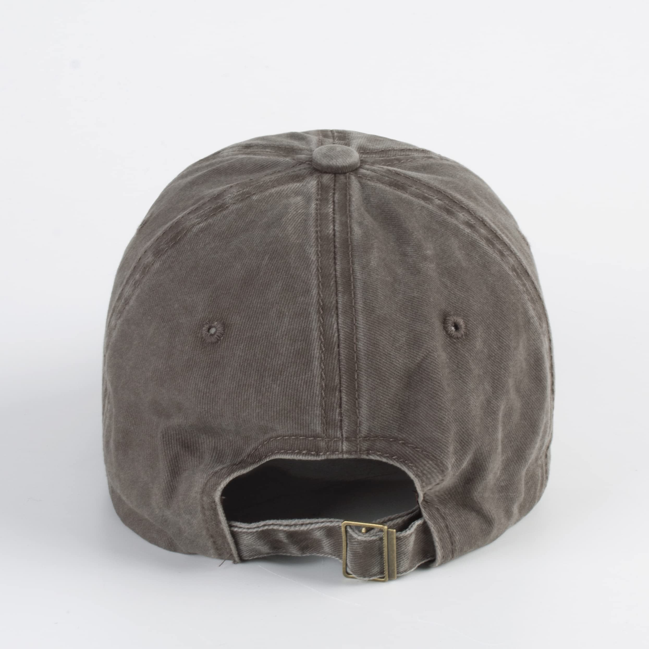 LANGZHEN Unisex Baseball Cap 100% Cotton Fits Men Women Washed Denim Adjustable Dad Hat