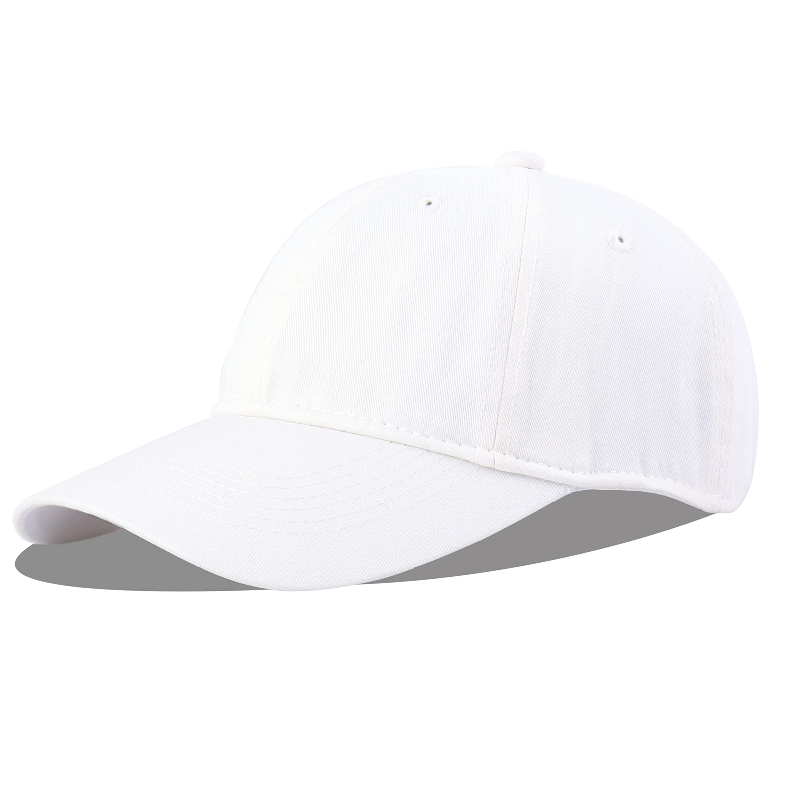 LANGZHEN Unisex Baseball Cap 100% Cotton Fits Men Women Washed Denim Adjustable Dad Hat