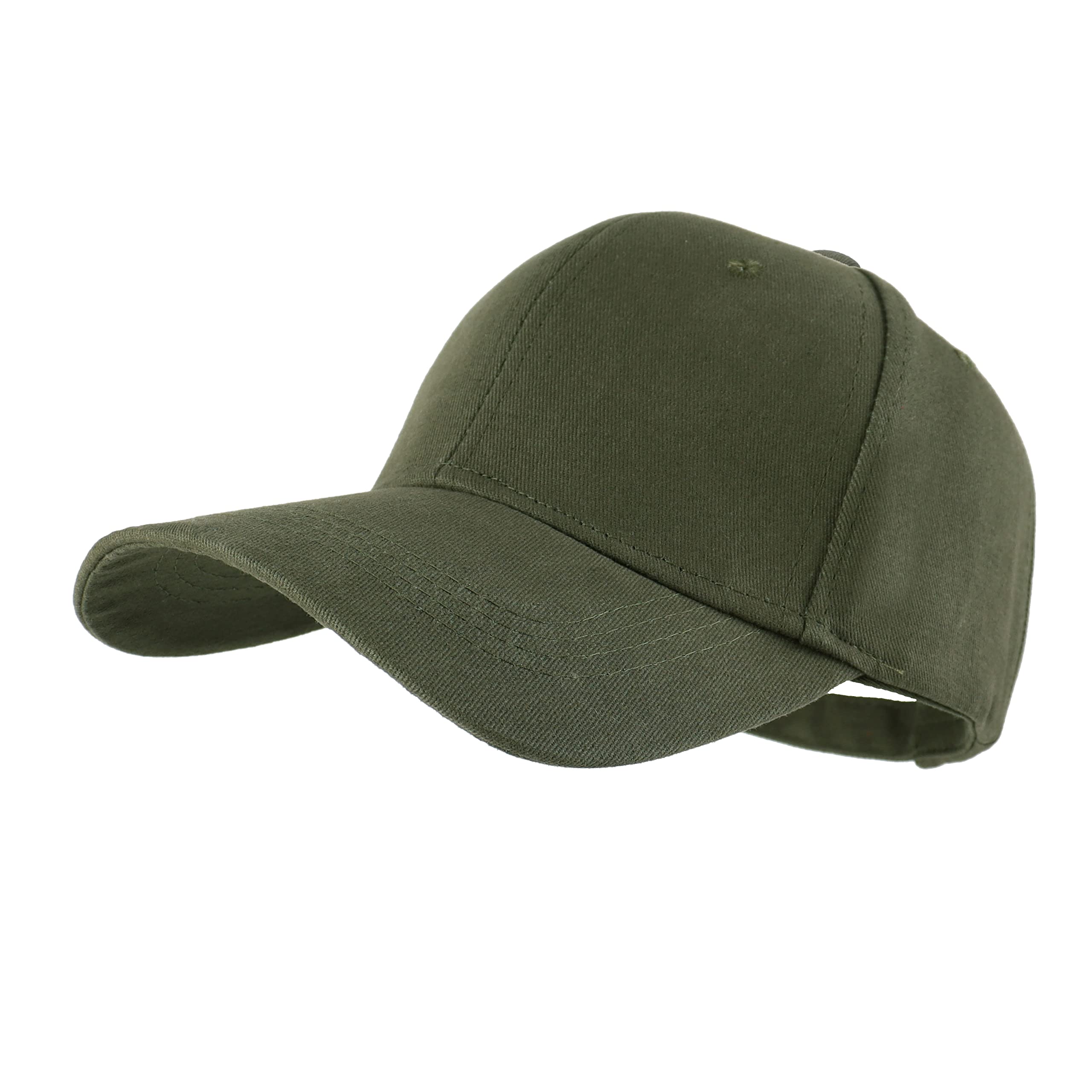 LANGZHEN Unisex Baseball Cap 100% Cotton Fits Men Women Washed Denim Adjustable Dad Hat