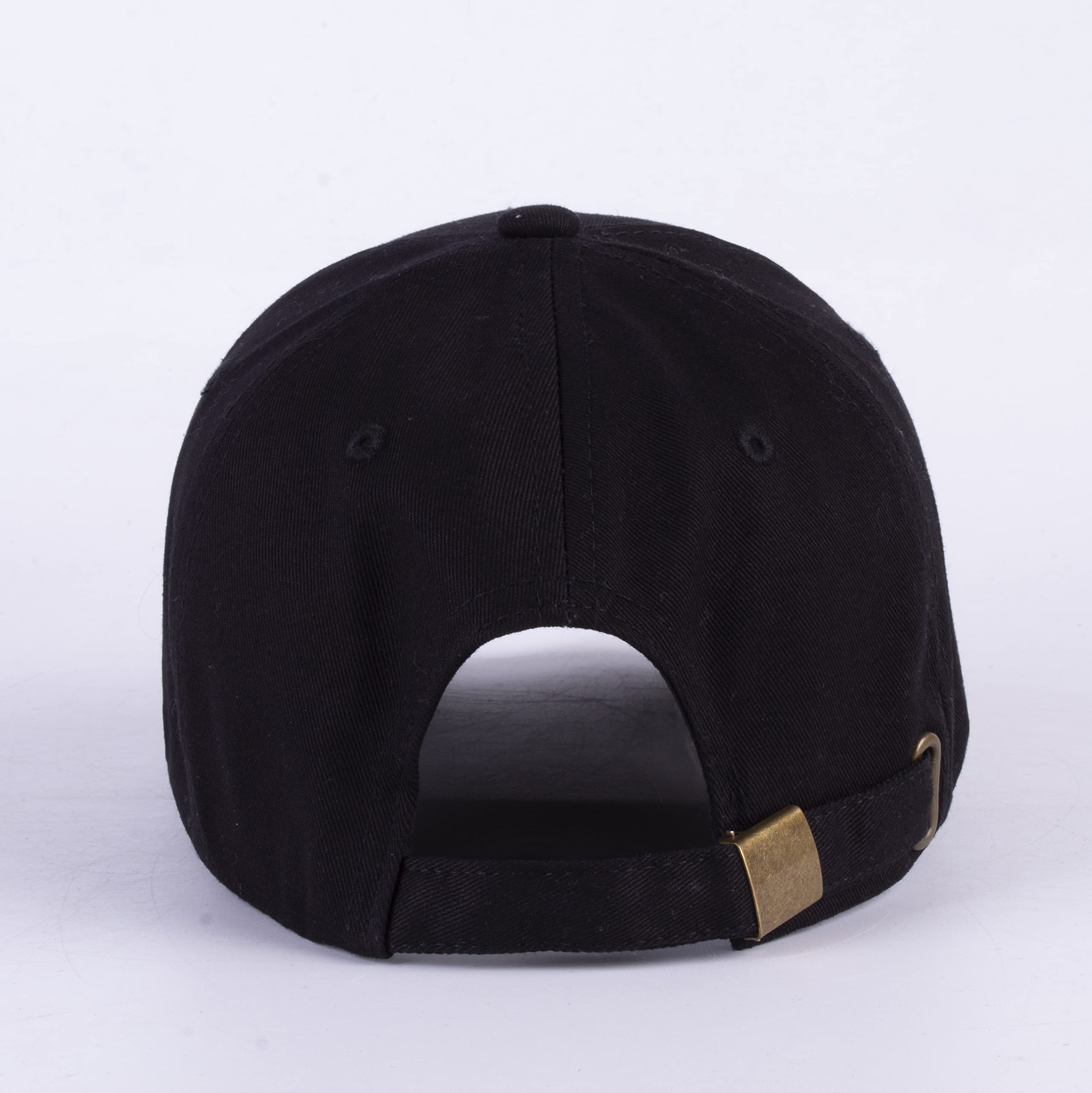 LANGZHEN Unisex Baseball Cap 100% Cotton Fits Men Women Washed Denim Adjustable Dad Hat