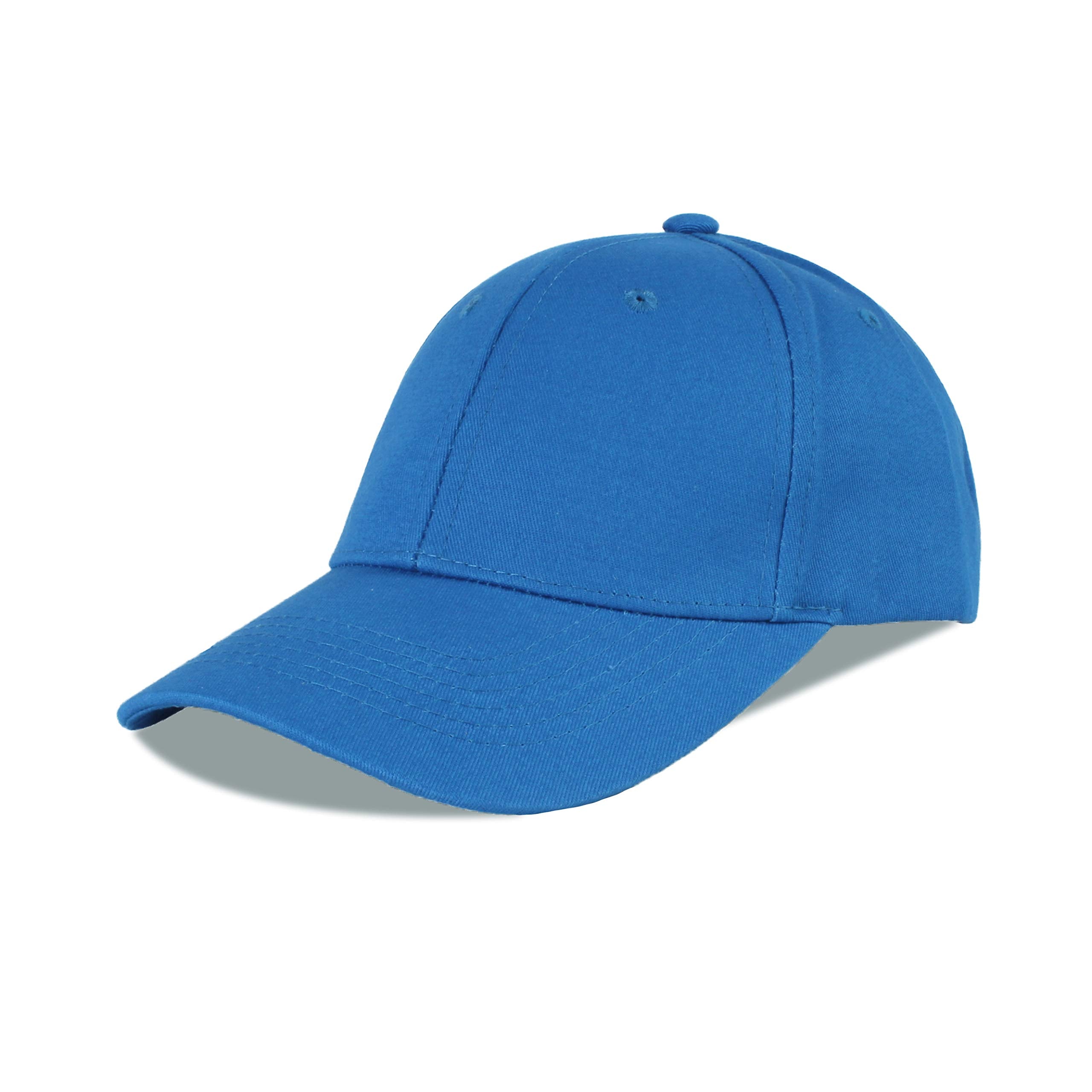 LANGZHEN Unisex Baseball Cap 100% Cotton Fits Men Women Washed Denim Adjustable Dad Hat