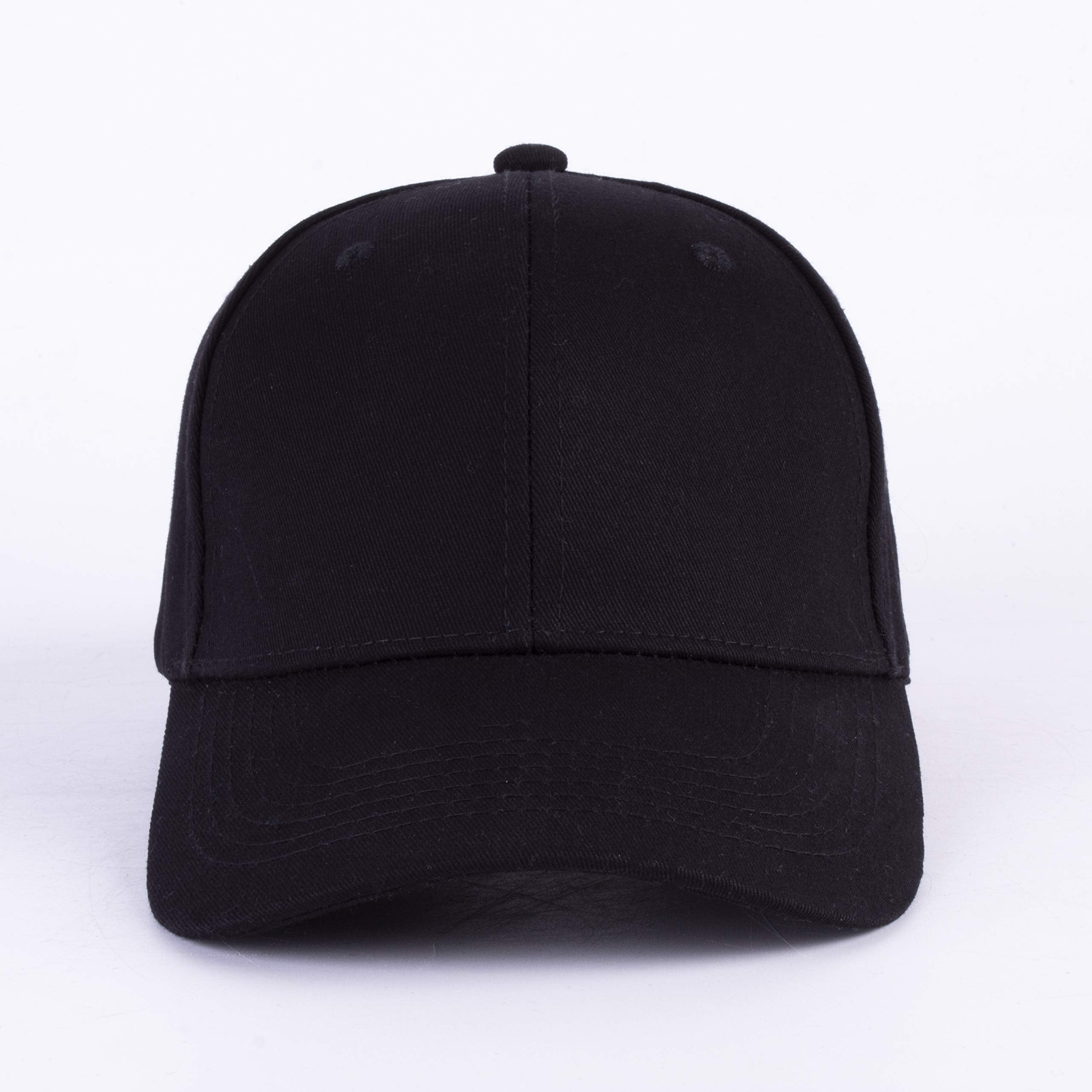 LANGZHEN Unisex Baseball Cap 100% Cotton Fits Men Women Washed Denim Adjustable Dad Hat