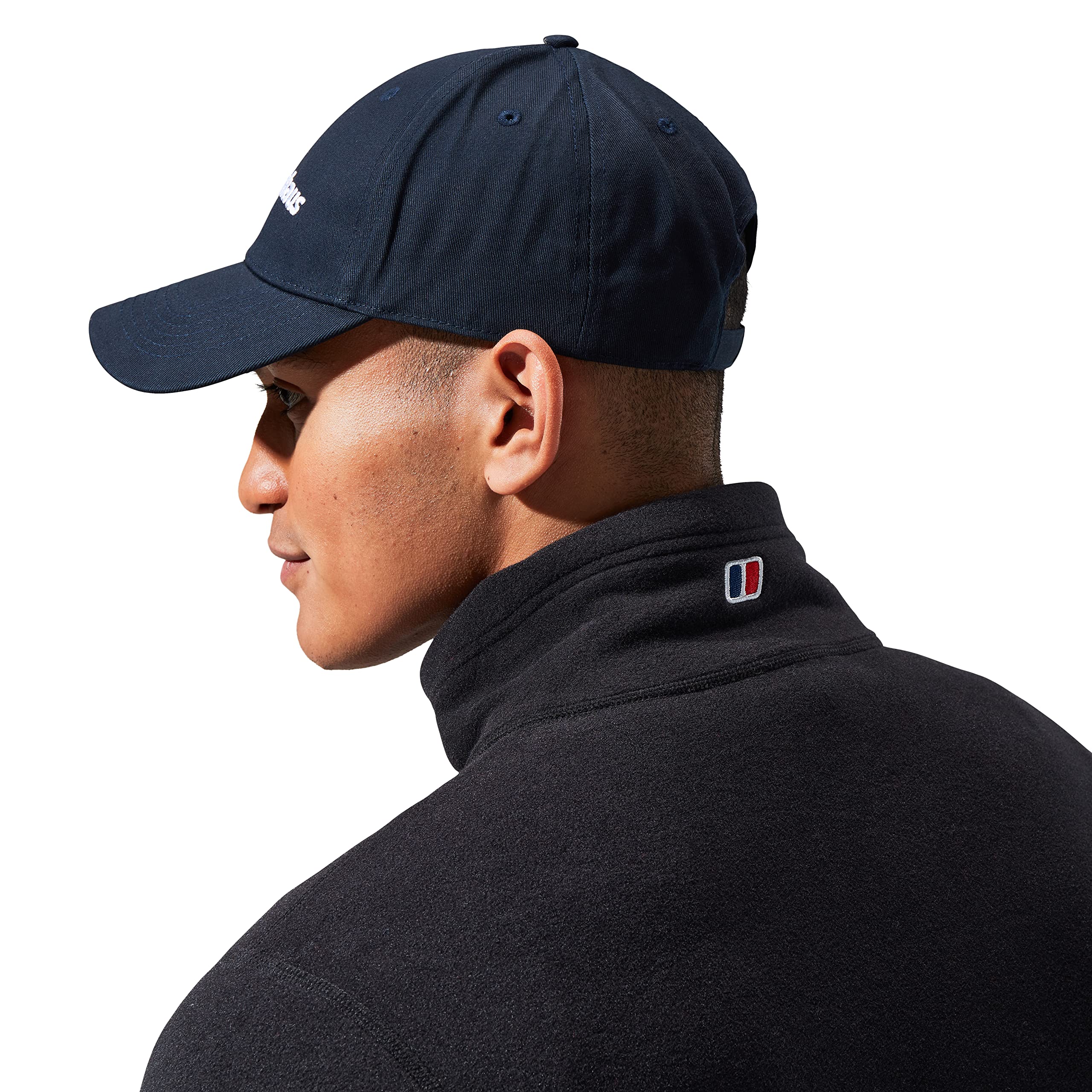 Berghaus Men's Logo Recognition Baseball Cap | Snap Adjuster, Grey, One Size