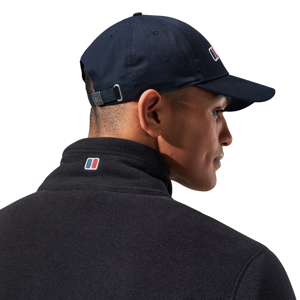 Berghaus Men's Logo Recognition Baseball Cap | Snap Adjuster, Grey, One Size